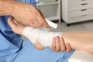 Caring for A Diabetic Foot Ulcer